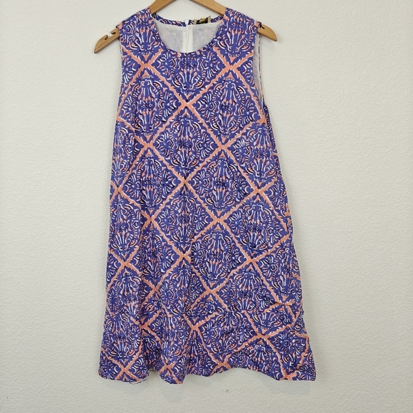 Roberta Roller Rabbit Women's Fabiola Talavera Shift Sleeveless Dress XS - Picture 1 of 11